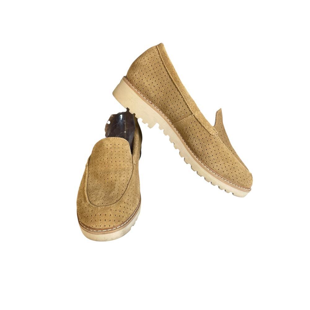 Skechers Women’s Marlie Chestnut Suede Air Cooled Arch Fit Loafers Size-9 - Picture 2 of 10